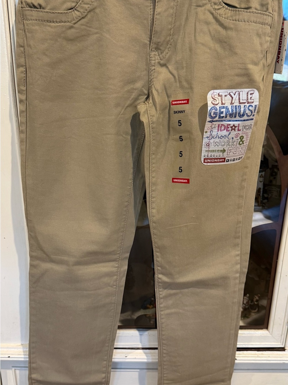 UNIONBAY Skinny Men’s Jeans in Khaki